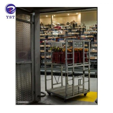 Bloementransportwagen