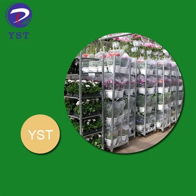 Tuinbouwwagens voor potplanten, trays en zaailingen